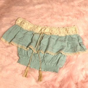 🎀Sale‼️Cross shoulder top